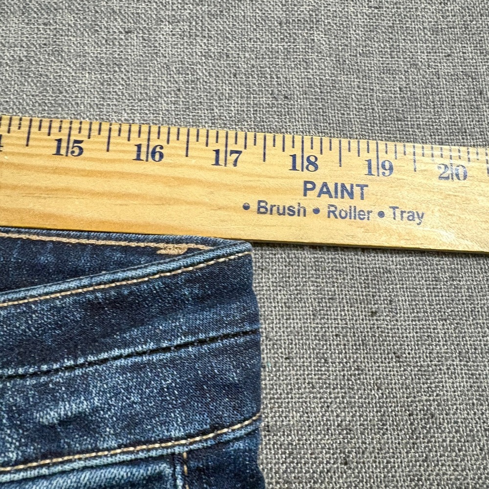 BKE Parker Ankle Skinny Jeans Women 33 Blue High Rise Universal Fit Stretch - Picture 6 of 8